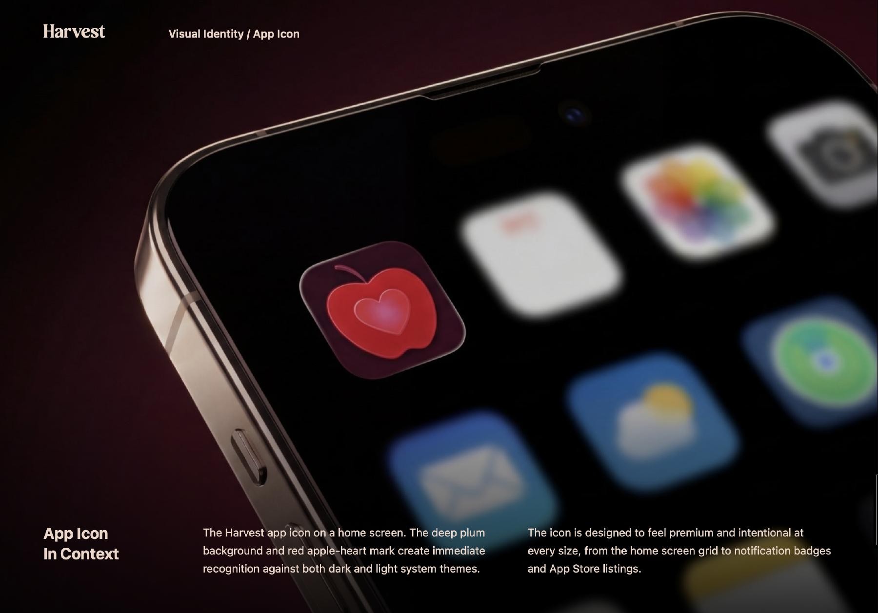 App-icon identity mockup; not a developed application.